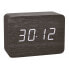 TFA 60.2549.01 - Digital alarm clock - Rectangle - Black - Plastic - °C - Battery