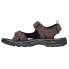 Propet Daytona Slingback Mens Brown Casual Sandals MSV013LBRN