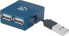 HUB USB Manhattan 4x USB-A 2.0 (160605)