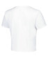 Фото #2 товара Women's White Alabama Crimson Tide Local Crop T-shirt