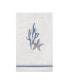 Фото #1 товара Abstract Coastal Seashells & Coral Fingertip Towel, 11" x 18"