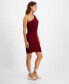 Фото #3 товара Women's Ruched One-Shoulder Mini Dress, Created for Macy's