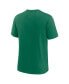 Фото #4 товара Men's Heather Green Oakland Athletics Rewind Review Slash Tri-Blend T-shirt