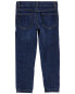 Фото #12 товара Toddler Dark Blue Wash Super Skinny-Leg Jeans 4T