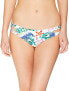 Roxy Women's 188412 Solid Softly Love Reversible Bikini Bottom Swimwear Size L