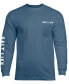 Men's Aquatic Journey Fade Graphic Long-Sleeve T-Shirt