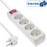 Фото #2 товара InLine Socket strip - 4-way earth contact CEE 7/3 - with switch - white - 5m