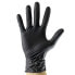 JBM Black disposable nitrile gloves 5mil