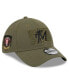 Фото #3 товара Men's Green Miami Marlins 2023 Armed Forces Day 39THIRTY Flex Hat