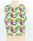 Фото #1 товара SHOSHANNA Womens Swimwear Multi Color Sleeveless Crop Bikini Top Size XL