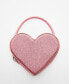 Фото #2 товара Women's Crystal Heart Bag