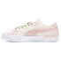 Puma Jada Soft Retro Perforated Lace Up Womens Pink Sneakers Casual Shoes 39030