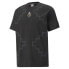 Фото #1 товара Puma Pronounce X Elevated Crew Neck Short Sleeve T-Shirt Mens Black Casual Tops