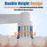 Фото #4 товара Насадка для электрической зубной щетки Genkent Precision Electric Toothbrush Replacement Fit For Oral B Braun Brush Head – 20 PCS