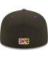 Фото #5 товара Men's Black, Purple Lowriders de Fresno Copa De La Diversion 59FIFTY Fitted Hat