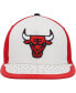 Фото #4 товара Men's White, Red Chicago Bulls Day One Snapback Hat