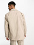 Фото #3 товара Jack & Jones Originals oversized suit jacket in beige