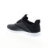 Фото #6 товара Reebok Daystart Mens Black Canvas Lace Up Lifestyle Sneakers Shoes