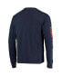 Фото #2 товара Men's Navy Chicago Bears Franklin Long Sleeve T-shirt