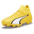 Фото #2 товара Puma Ultra Pro Firm GroundArtificial Ground Lace Up Soccer Cleats Mens Yellow Sn