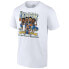 Фото #1 товара Men's White Golden State Warriors 2022 NBA Finals Champion Caricature T-Shirt