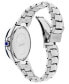 ფოტო #3 პროდუქტის Men's Coutura Solar Gray Stainless Steel Bracelet Watch 42.5mm