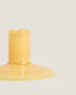 Coloured glass candleholder