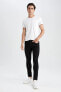 Фото #3 товара Carlo Skinny Fit Normal Bel Dar Paça Jean Pantolon