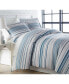 Фото #1 товара Coastal Stripes Ultra Soft 3 Pc. Duvet Cover Set, Full/Queen