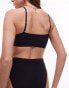 Фото #3 товара Topshop super soft bralet in black