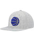 Фото #1 товара Men's Heather Gray Orlando Magic Hardwood Classics 2.0 Snapback Hat