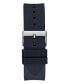 Фото #3 товара Часы Guess Men's Analog Navy Silicone Watch