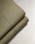 (200 thread count) cotton percale flat sheet