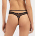 Bluebella 258189 Women Fawn Thong Underwear Black Size X-Large
