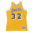 Фото #1 товара MITCHELL & NESS NBA AUTHENTIC HOME JERSEY LA LAKERS 84 MAGIC JOHNSON