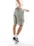 ASOS DESIGN skater fit cargo shorts in textured check print