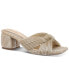 Фото #1 товара Women's Gaiaa Bow Block-Heel Dress Sandals, Created for Macy's