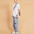 Фото #5 товара Футболка LI-NING AHSQ085-2 Trendy_Clothing мужская, белая, с коротким рукавом, с элементами линии Парижской недели моды