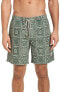 Reyn Spooner Men's 249784 Lahaina Swim Trunk Forest Swimwear Size X-Large