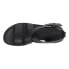 Фото #4 товара TOMS Sidney Strappy Womens Black Casual Sandals 10017854T