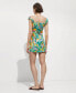 ფოტო #3 პროდუქტის Women's Printed Short Dress