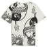 Puma Year Of The Dragon All Over Print Crew Neck T-Shirt X Staple Mens White Cas