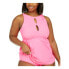 Becca By Rebecca Virtue 285222 Pink Tankini Top, Size 1X (16-18) - фото #1