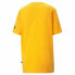 Men’s Short Sleeve T-Shirt Puma Essential Logo Repeat Graphic Yellow