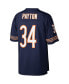 ფოტო #2 პროდუქტის Men's Walter Payton Navy Chicago Bears Big and Tall 1985 Retired Player Replica Jersey