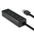 Фото #3 товара AXAGON HUE-S2B - USB 3.2 Gen 1 (3.1 Gen 1) Type-A - USB 3.2 Gen 1 (3.1 Gen 1) Type-A - 5000 Mbit/s - Black - Plastic - 0.3 m