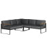 Фото #2 товара Gartenecksofa Coari 3-teilig