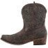 Фото #4 товара Roper Amelia Snip Toe Cowboy Booties Womens Brown Western Cowboy Boots 09-021-15