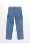 Фото #7 товара 700 Straight Fit Erkek Kargo Jean Pantolon