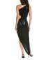 Фото #2 товара Norma Kamali One-Shoulder Sunburst Gown Women's